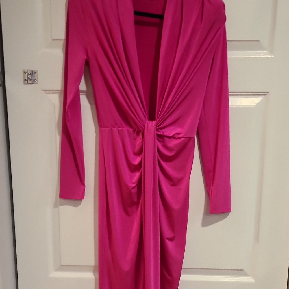 Cameo Fuchsia Draped Top